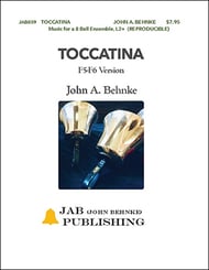 Toccatina Handbell sheet music cover Thumbnail